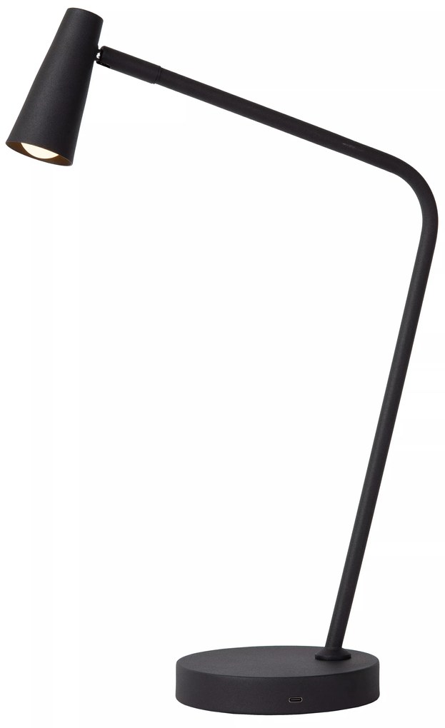Φωτιστικό Επιτραπέζιο Lucide 36620-03-30 STIRLING Μαύρο Ματ (Black Mat) 2700 K