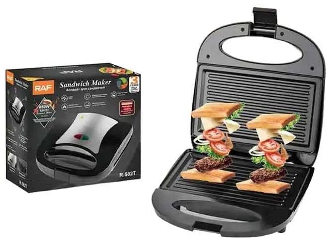RAF Τοστιέρα 850W R.582T - Sandwich Maker