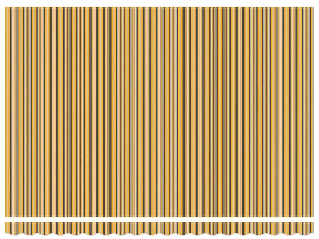 vidaXL Σκηνίτσα Αναδιπλούμενη με Πολύχρωμο 450 x 300 εκ ύφασμα