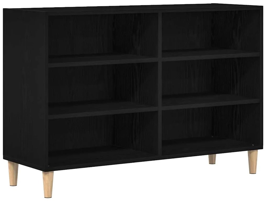 vidaXL Πλαϊνό γραφείο Μαύρη δρυς 103.5 x 35 x 70 εκ.