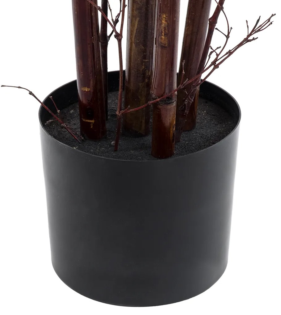 GloboStar® Artificial Garden BLOODLEAF BAMBOO 20039 Τεχνητό Διακοσμητικό Φυτό Αιματόφυλλο Μπαμπού Υ170cm