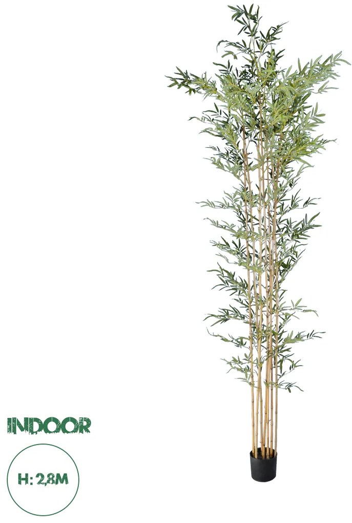 20038 GloboStar® Artificial Garden BAMBOO 20038 Τεχνητό Διακοσμητικό Φυτό Μπαμπού Υ280cm
