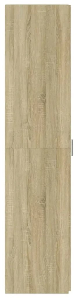 vidaXL Ντουλάπι Sonoma Δρυς 40x42,5x185 εκ. από Επεξεργασμένο Ξύλο