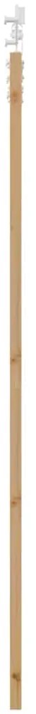 vidaXL Συρόμενη Πόρτα Λευκό 86 x 211 cm