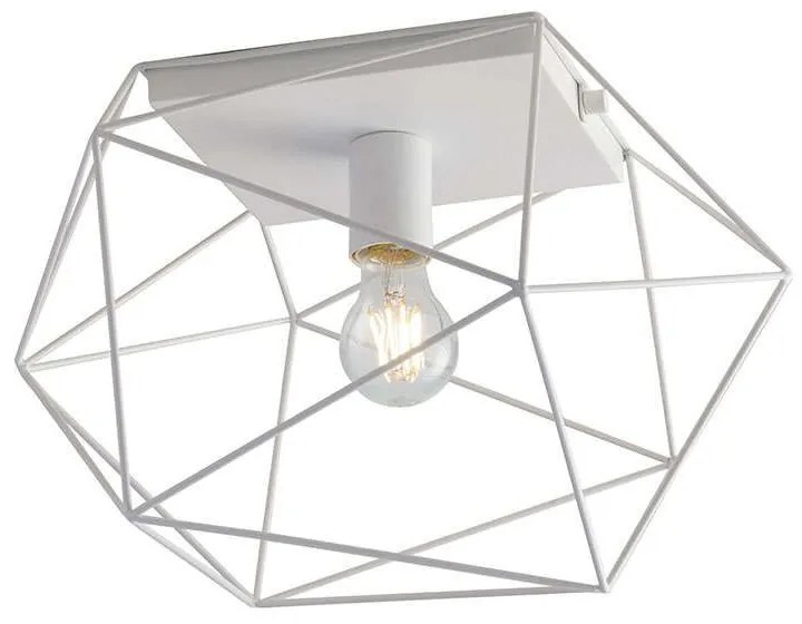 Φωτιστικό Οροφής - Πλαφονιέρα I-Abraxas-PL1 Bco White Luce Ambiente Design Metal
