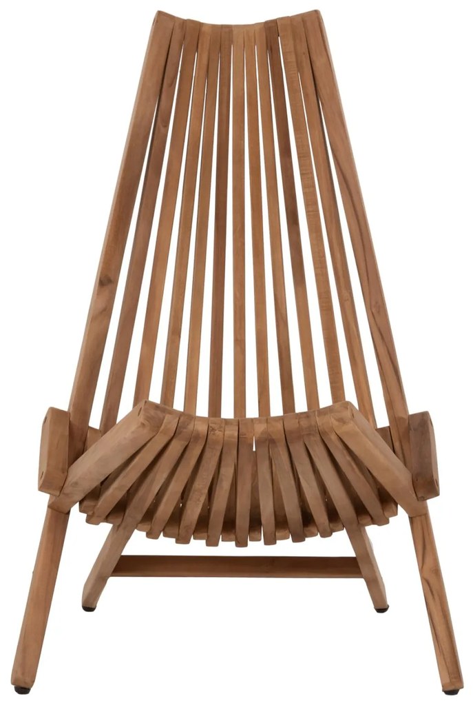Καρέκλα - Πολυθρόνα CAMY C5962 Πτυσσόμενη με Ξύλο TEAK Φυσικό 54x90x91Yεκ. 54x90x91 εκ.