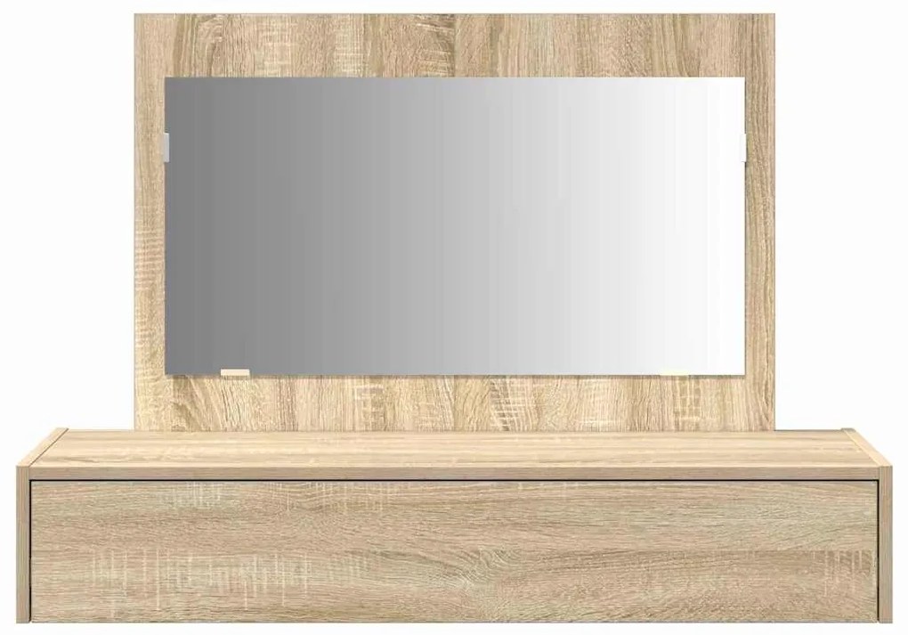 vidaXL Τραπέζι περιποίησης Καφέ 100 x 40 x 70 εκ. Επεξεργασμένο ξύλο