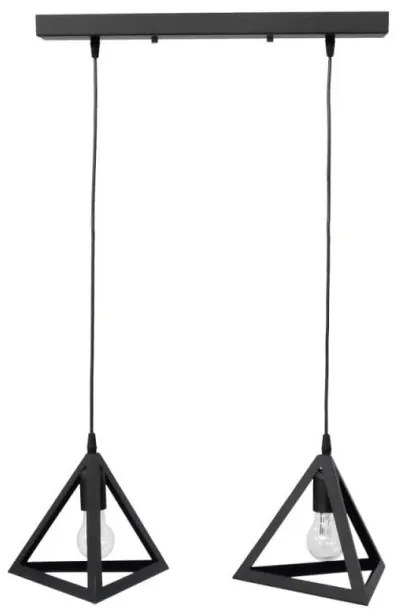Κρεμαστό Φωτιστικό Οροφής GIZA Μαύρο 34-0336 Heronia Lighting-34-0336-Μαύρο 34-0336