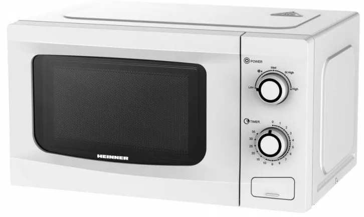 HEINNER HMW-M2035WH Φούρνος Μικροκυμάτων 20Lt 700W Λευκό