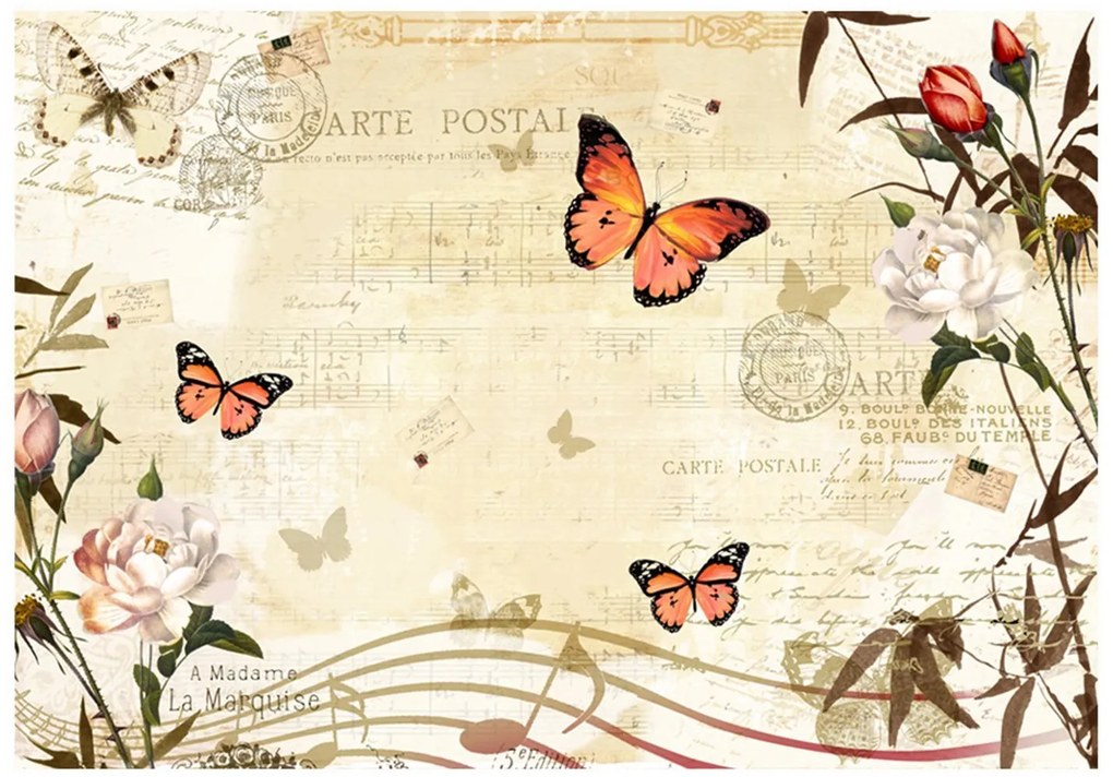 Φωτοταπετσαρία - Melodies of butterflies 200x140