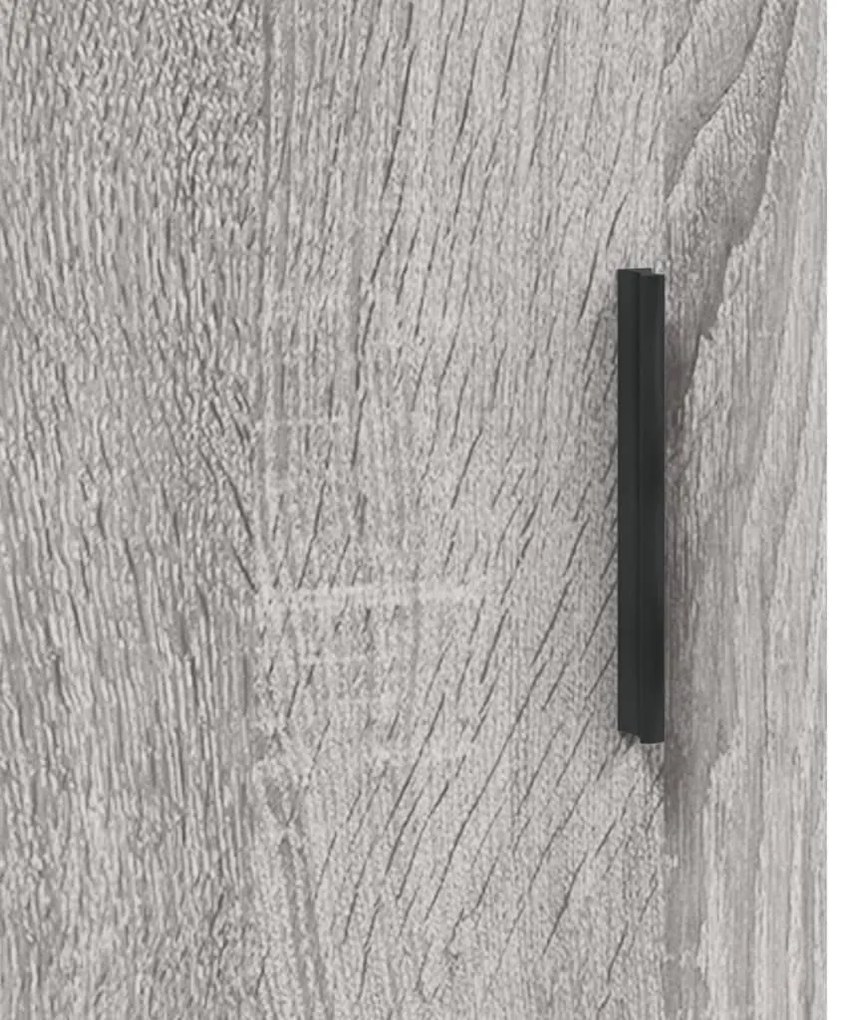 Ντουλάπι Γκρι Sonoma 69,5 x 34 x 180 εκ. Επεξεργασμένο Ξύλο 3198423