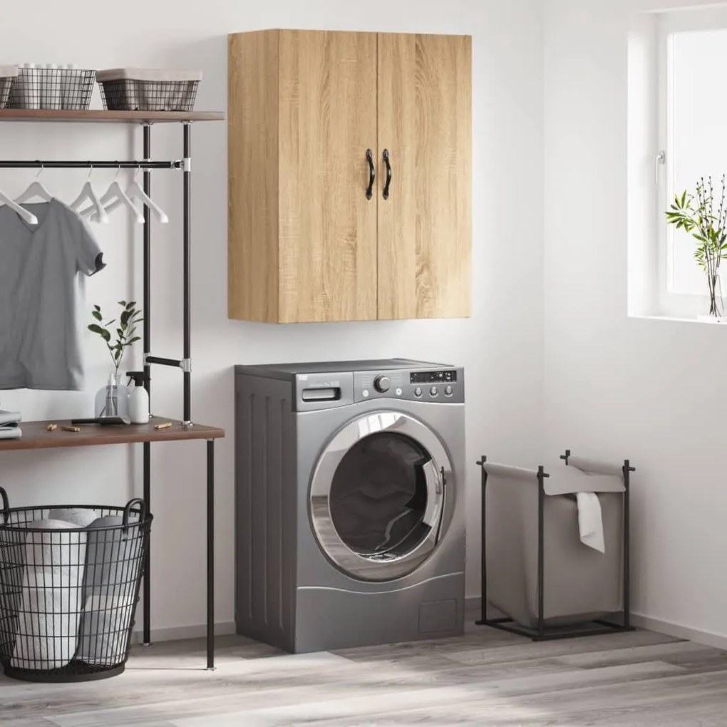 Ντουλάπι Επιτοίχιο Sonoma Δρυς 69,5 x 34 x 90 εκ. Επεξεργ. Ξύλο