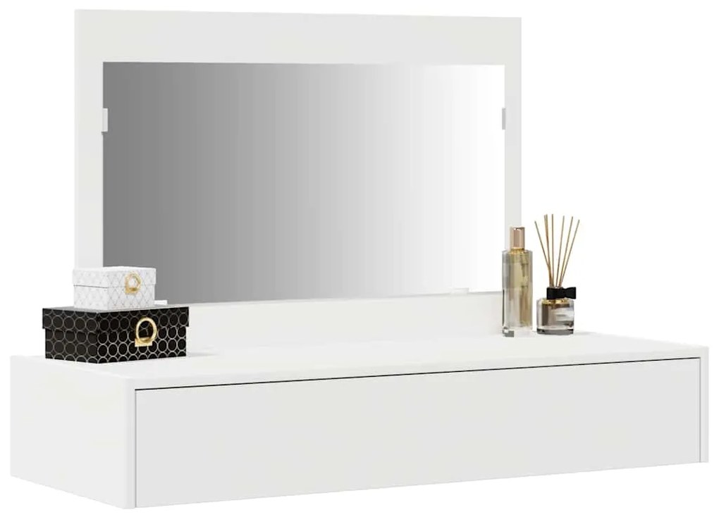 vidaXL Τραπέζι περιποίησης Λευκό 100 x 40 x 70 εκ. Επεξεργασμένο ξύλο