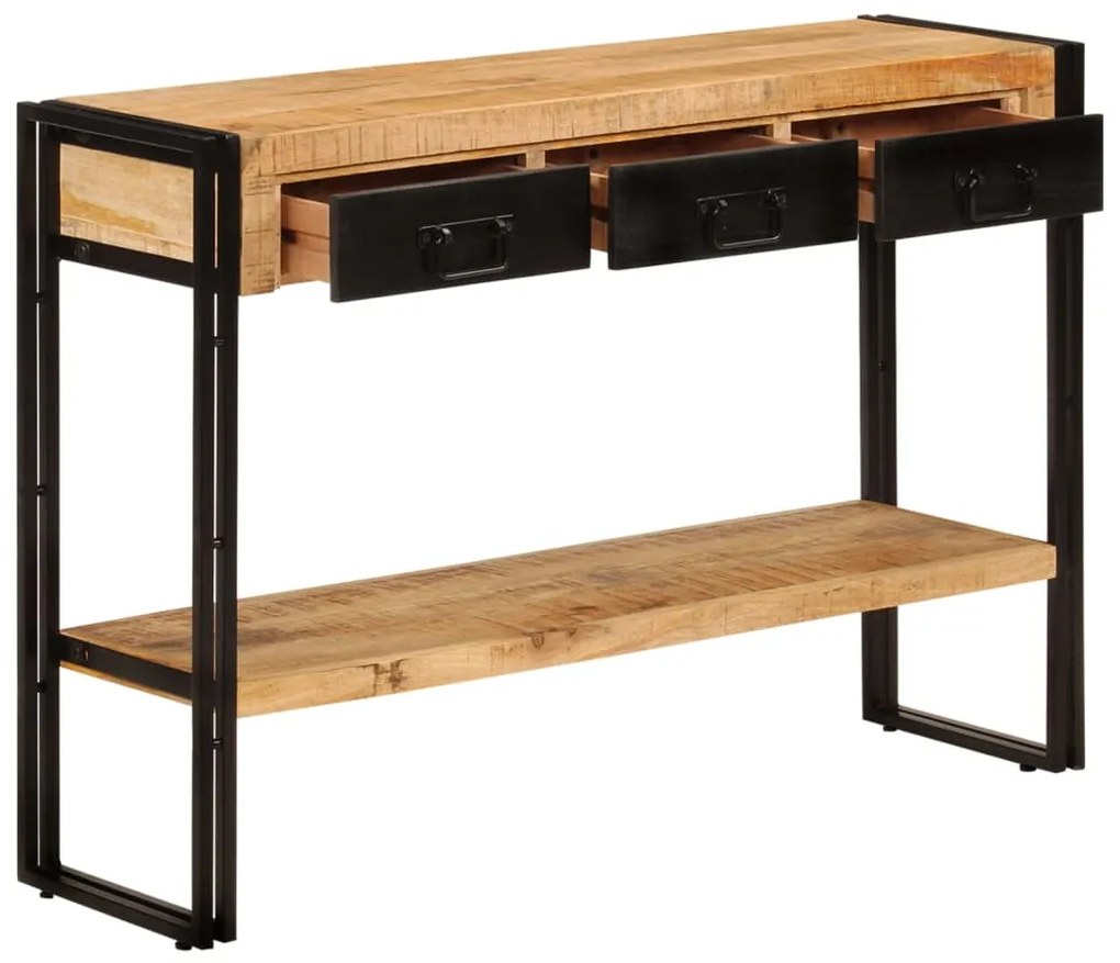 vidaXL Τραπέζι Κονσόλα 110 x 30 x 76 εκ. από Μασίφ Ξύλο Μάνγκο