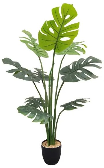 Τεχνητό Δέντρο Μονστέρα 120 εκ. 9560-6 Supergreens-9560-6-Πράσινο 9560-6