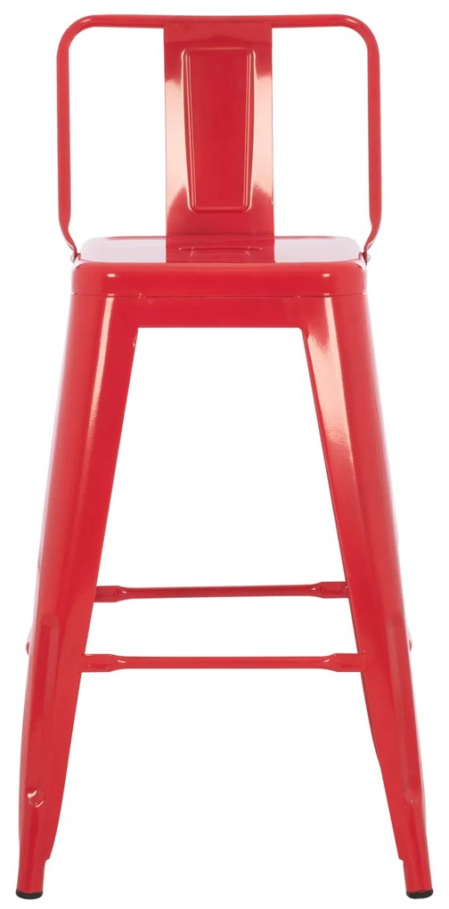 ΣΚΑΜΠΟ ΜΠΑΡ ΜΕΣΑΙΟΥ ΥΨΟΥΣ ΜΕΤΑΛΛΙΚΟ MELITA-PRO HM8574.44 ΚΟΚΚΙΝΟ 43x43x88Υεκ. (1 Τεμμάχια)