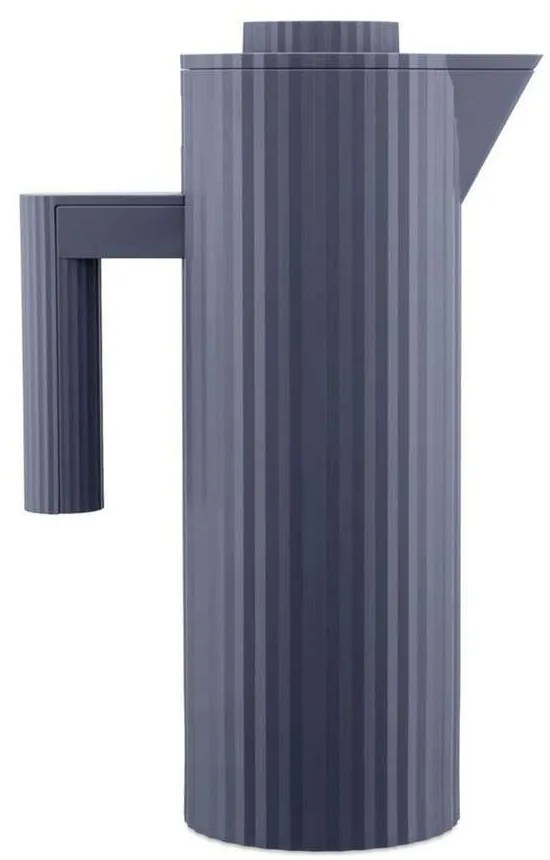 Κανάτα-Θερμός Plissé MDL12 G 20x11x32cm 1Lt Grey Alessi Plastic