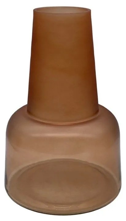 Βάζο Γυάλινο Zeme 019555 D18xH27,5cm Terracotta Glass