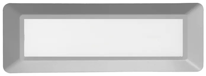 Απλίκα LED Εξωτερικού Χώρου Aca SLIM31N Grey