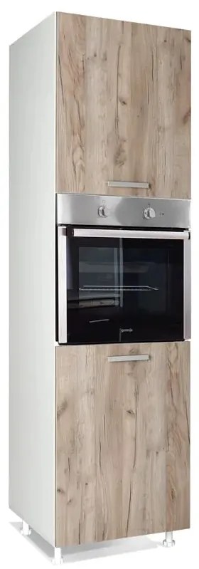 MATIS Κουζίνα In D60 RV Γκρι Δρυς MatisKD60RV44