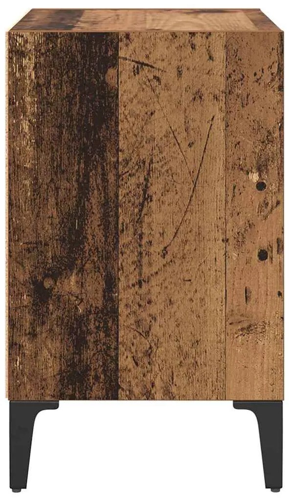 vidaXL Κομοδίνο Παλαιό ξύλο 40 x 30 x 50 cm Επεξεργασμένο ξύλο