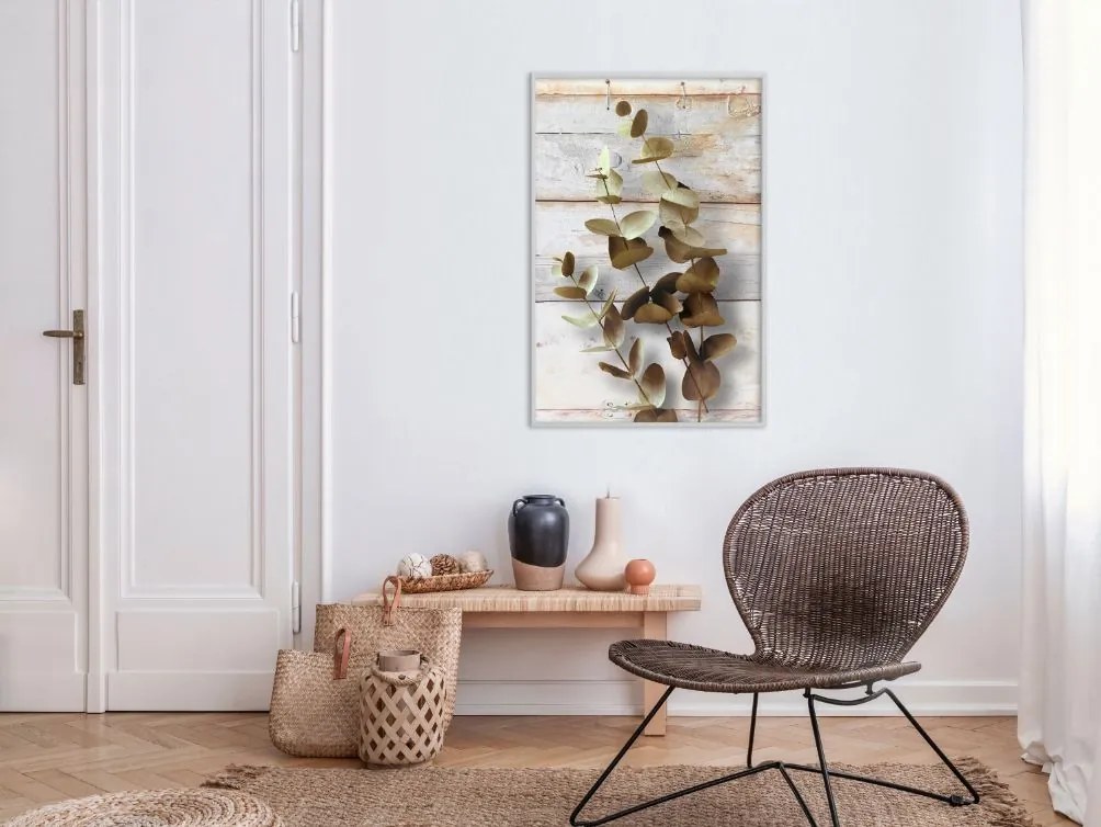 Αφίσα - Decorative Twigs - 20x30 - Χρυσό - Χωρίς πασπαρτού