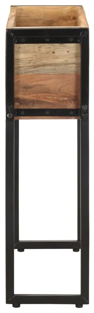 vidaXL Ζαρντινιέρα 60 x 20 x 68 εκ. από Μασίφ Ανακυκλωμένο Ξύλο