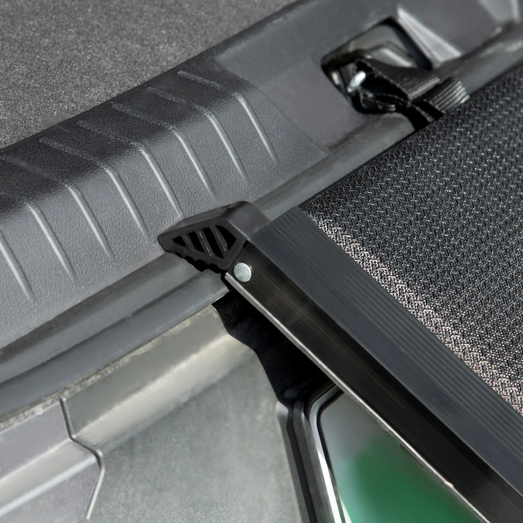 Ράμπα Κατοικίδιων PawHut, Αναδιπλούμενη, Αντιολισθητική, Σκύλοι έως 40 kg, 158 cm x 43.5 cm x 2.5 cm, Μαύρο