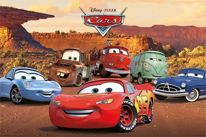 Αφίσα Cars - Characters