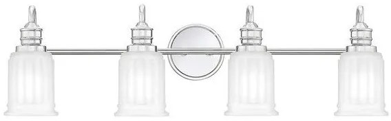 Απλίκα Φωτιστικό Μπάνιου 4xG9 IP44 Swell Elstead Lighting-QZ-SWELL4-PC-BATH-Χρώμιο QZ-SWELL4-PC-BATH