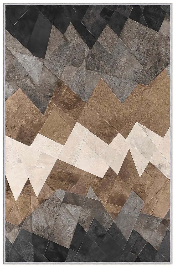 Χαλί Hmnt896 478HFT2837 Grey-Brown Conceptum Hypnose 80X150cm