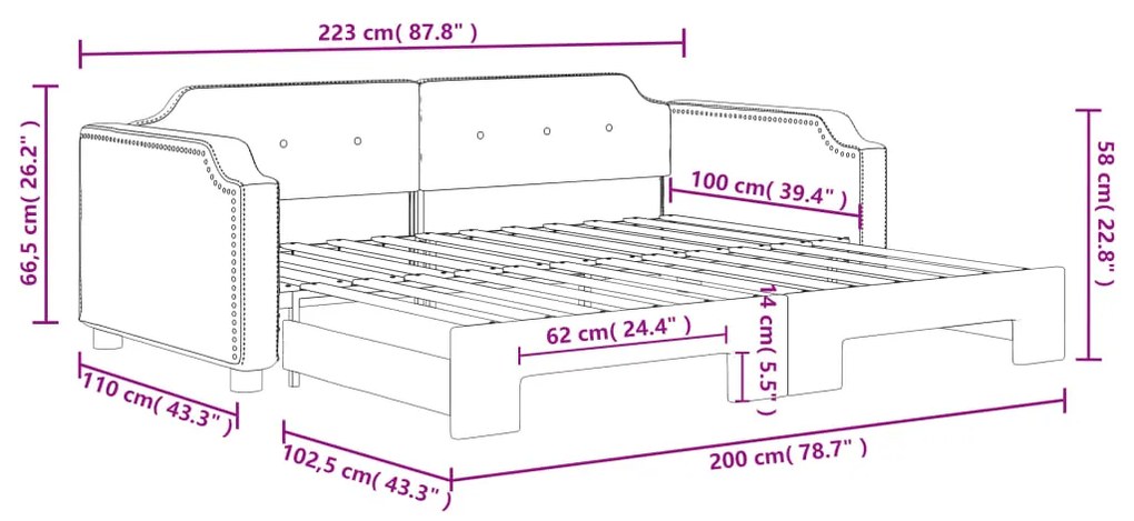 ΚΑΝΑΠΕΣ ΚΡΕΒΑΤΙ ΣΥΡΟΜΕΝΟΣ ΓΚΡΙ / ΜΠΕΖ 100 X 200 ΕΚ. ΥΦΑΣΜΑΤΙΝΟΣ 3197642