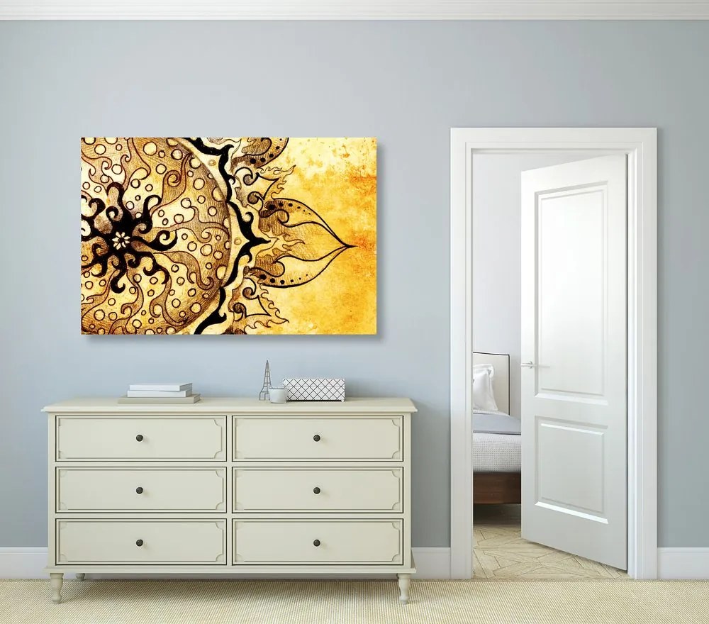 Εικόνα Mandala με μια vintage πινελιά - 60x40