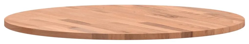 vidaXL Επιφάνεια Τραπεζιού Στρογγυλή Ø60x1,5 εκ. Μασίφ Ξύλο Οξιάς