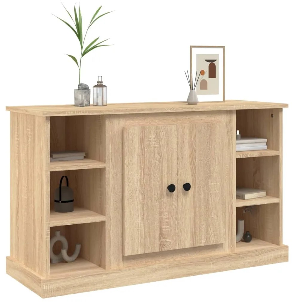 vidaXL Μπουφές Sonoma Δρυς 100x35,5x60 εκ. από Επεξεργασμένο Ξύλο