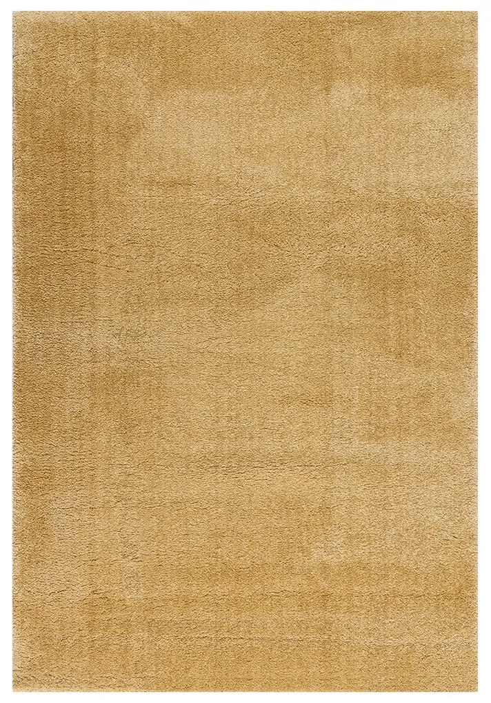 Beauty Home Χαλί Fluffie Art 9617 133x190 Yellow Κίτρινο