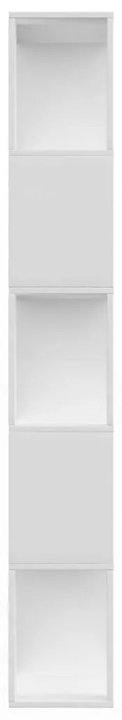 vidaXL Βιβλιοθήκη/Διαχωριστικό Χώρου Λευκό 80x24x159 εκ. Επεξ. Ξύλο