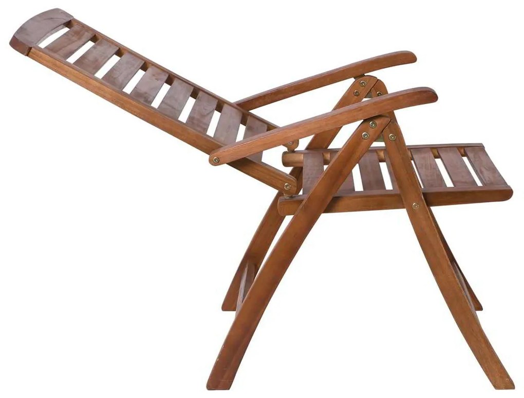 Πολυθρόνα GARDEN 5-Θ Πτυσ/νη Acacia High 58x70x105cm