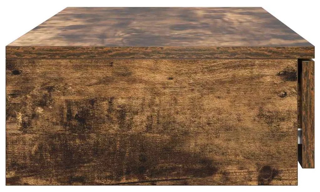 vidaXL Συρτάρια κρεβατιού Καπνιστό Δρύς 100 x 36,5 x 16,5 εκ