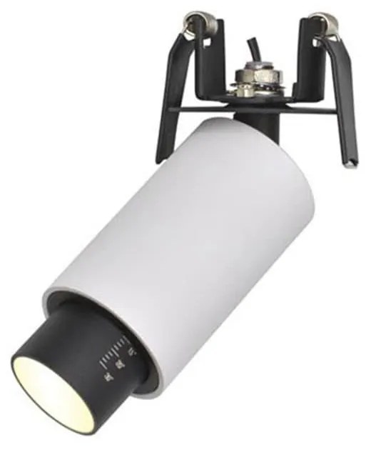 Σποτ Χωνευτό Led 1928 11W 3000K 90Lm White-Black Στρόγγυλο Aluminium