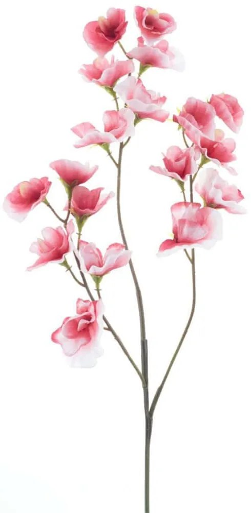 Τεχνητό Κλαδί Μοσχομπίζελο 6902-7 57cm Pink Supergreens Πολυαιθυλένιο