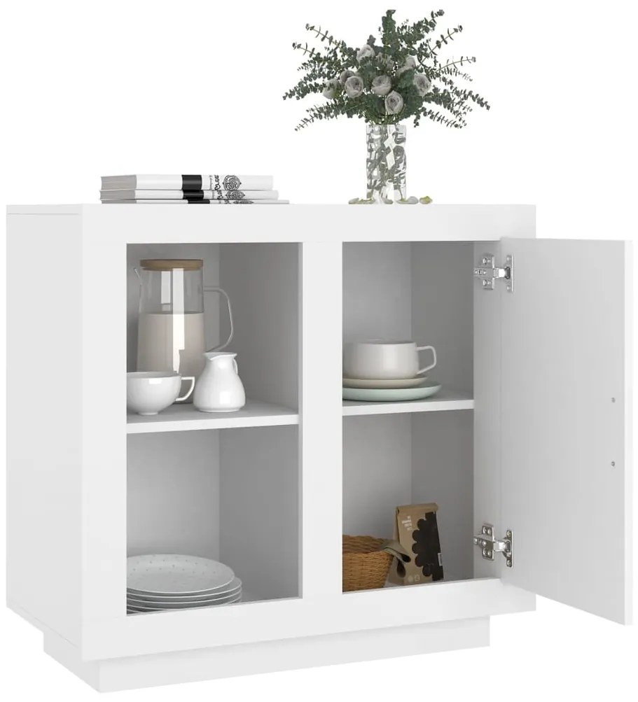 vidaXL Μπουφές Λευκός 80 x 40 x 75 εκ.