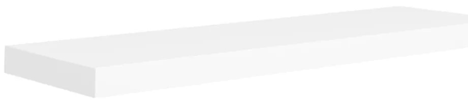 vidaXL Ράφια Τοίχου 2 τεμ. Άσπρα 80x23,5x3,8 εκ. MDF