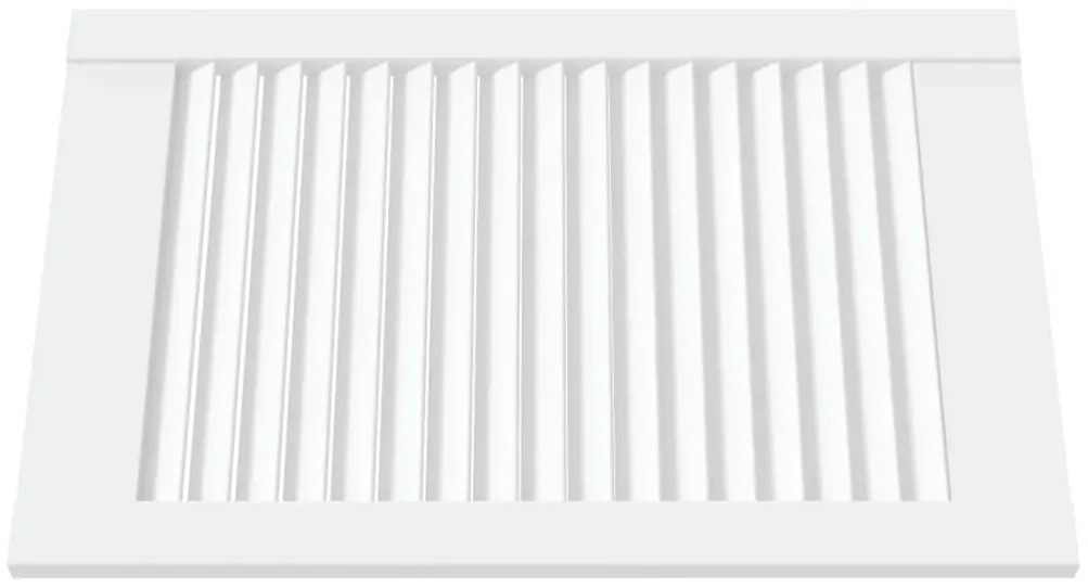 vidaXL Πορτάκι με Περσίδες 61,5x39,4 εκ. από Μασίφ Ξύλο Πεύκου