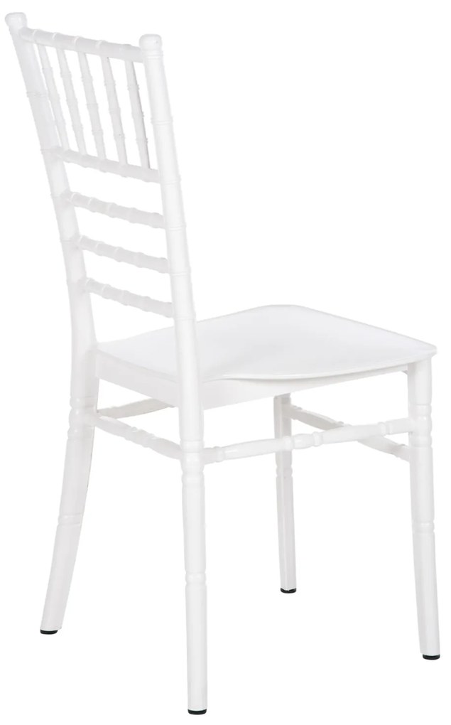 ΚΑΡΕΚΛΑ ΠΟΛΥΠΡΟΠΥΛΕΝΙΟΥ CATERING TIFFANY NEW HM8058.03 ΛΕΥΚΗ 41.2x49.7x89Υεκ. - 0536038 - HM8058.03