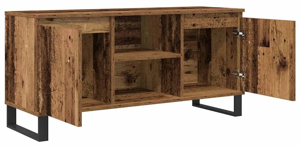 vidaXL Ντουλάπι TV Παλιό Ξύλο 104 x 35 x 50 εκ. Επεξεργασμένο ξύλο