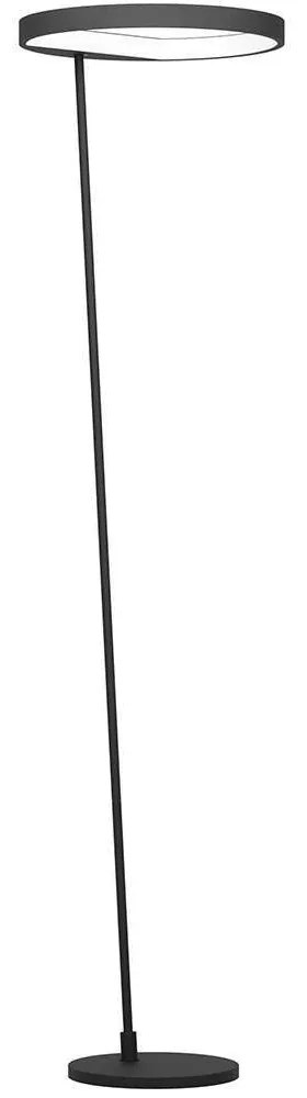 Φωτιστικό Δαπέδου Caredara 390167 Φ45x178cm Dim Led 2600lm 23W 3000K Black Eglo Aluminum,Plastic,Steel