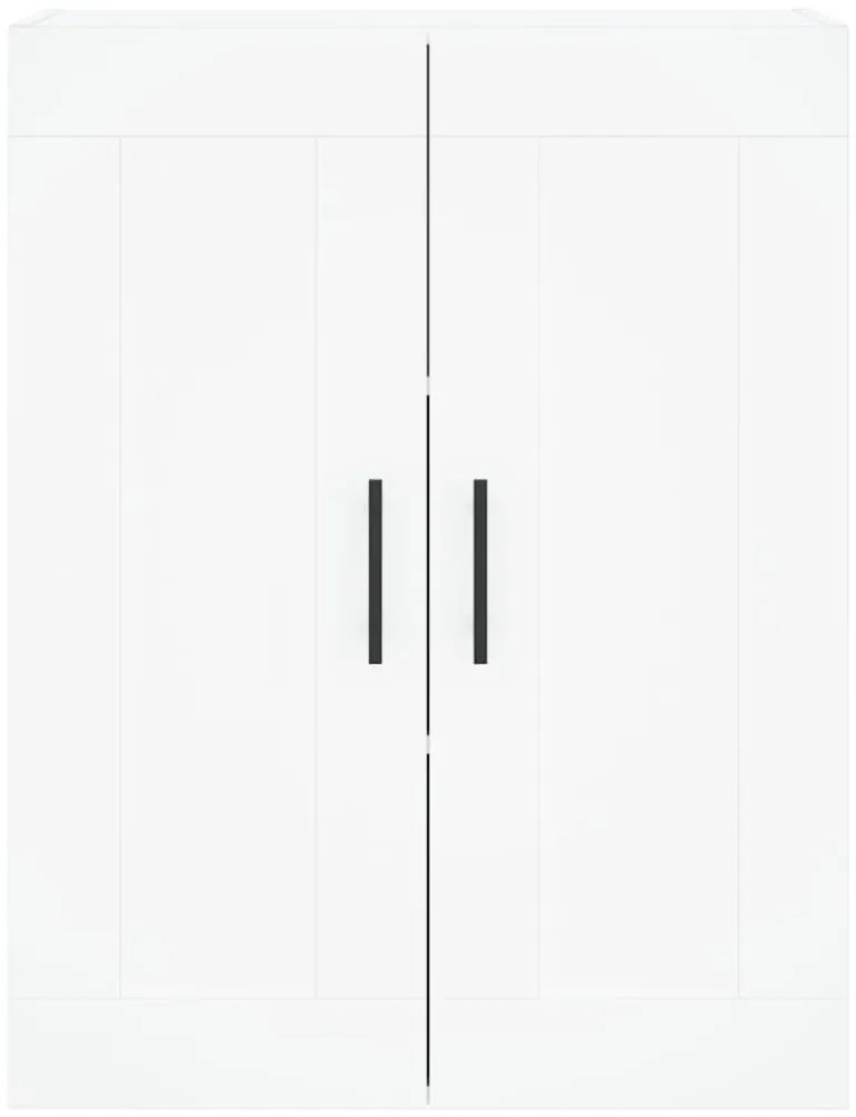 vidaXL Ντουλάπι Λευκό 69,5x34x180 εκ. από Επεξεργασμένο Ξύλο