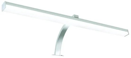 Μοντέρνο Φωτιστικό Επίπλων/Πάγκου 8W LED VIDE Ασημί PN77LEDW50CH ACA-PN77LEDW50CH-Ασημί PN77LEDW50CH