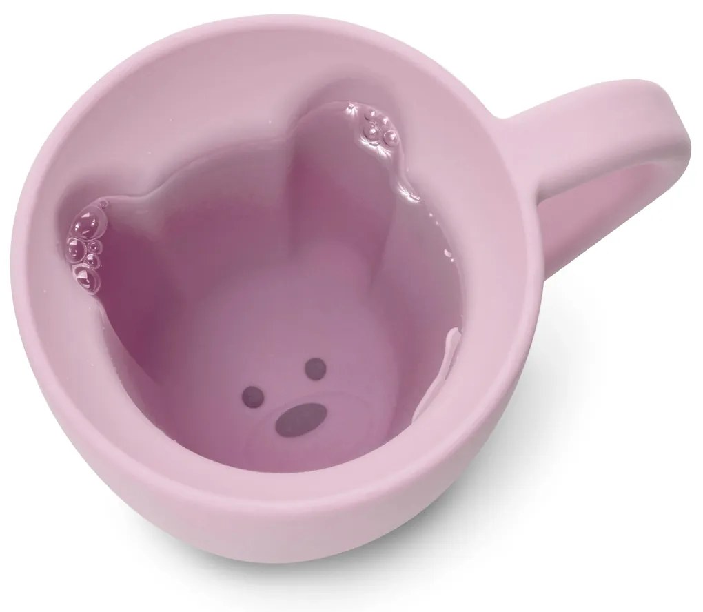Κούπα Με Χερούλι 145ml Melii Αρκουδάκι Pink